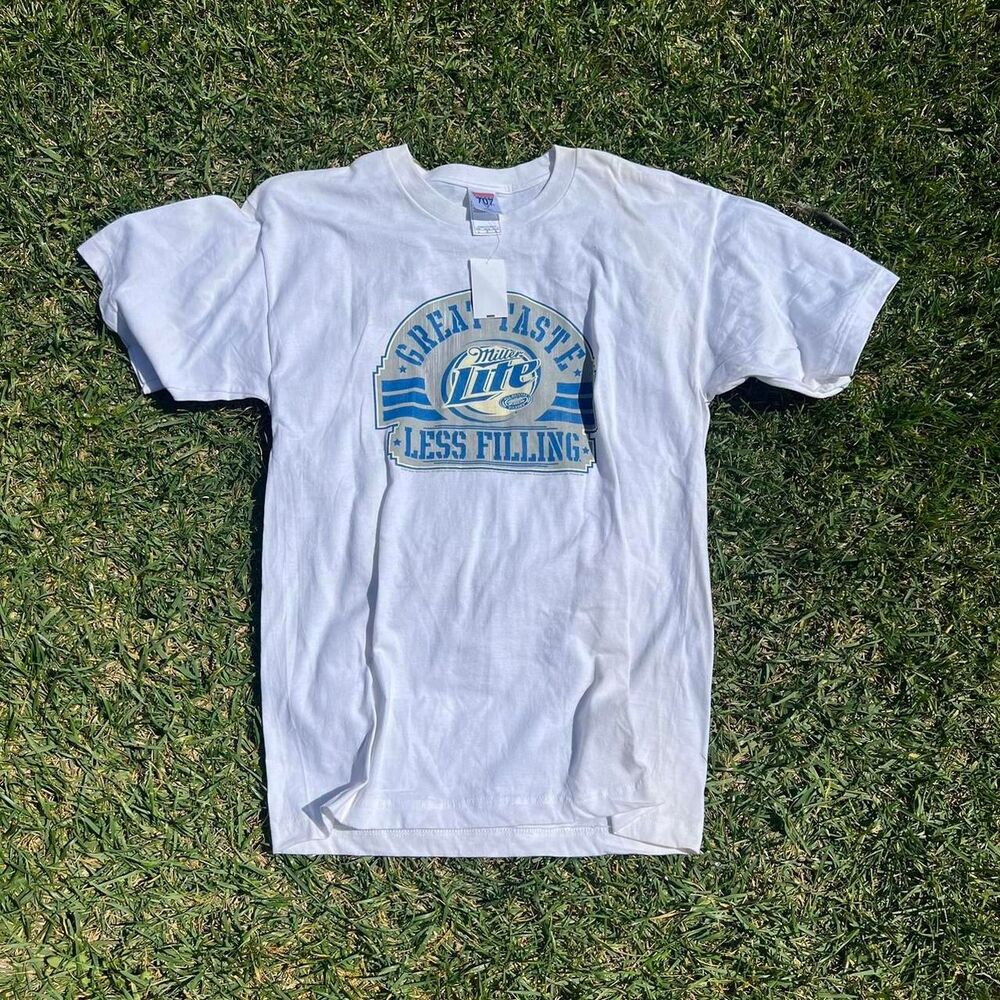 Miller Lite 2007 promo tee mens size L